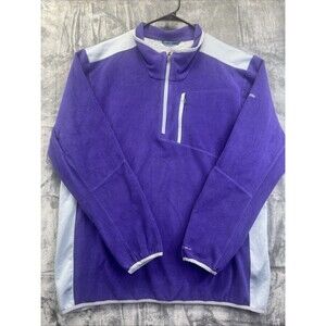 Columbia Crosslite II Jacket Mens 2XL Purple Half 1/2 Zip Omni Heat Omni Shield